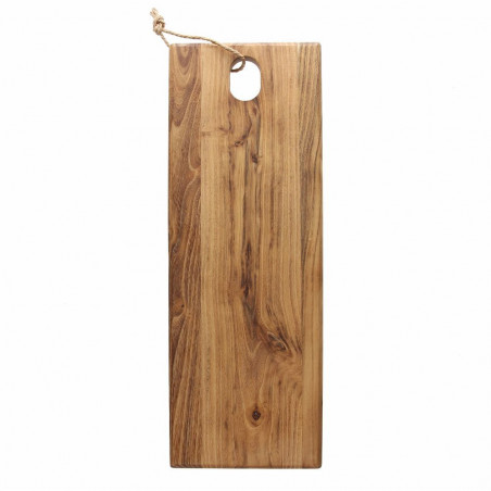 Tagliere Rettangolare Cm 47x17 Legno Marrone
