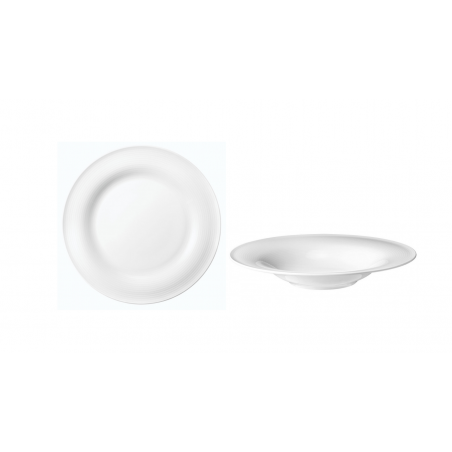 Seltmann - Kit Piatto Piano Cm 28 + Piatto Fondo Cm 27 Blues