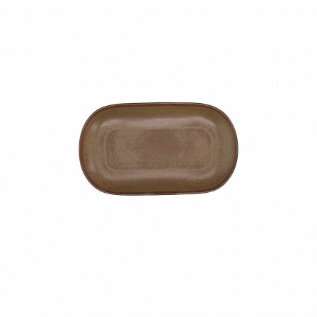 Tognana - Piatto Ovale Piano Cm 24 Terracotta