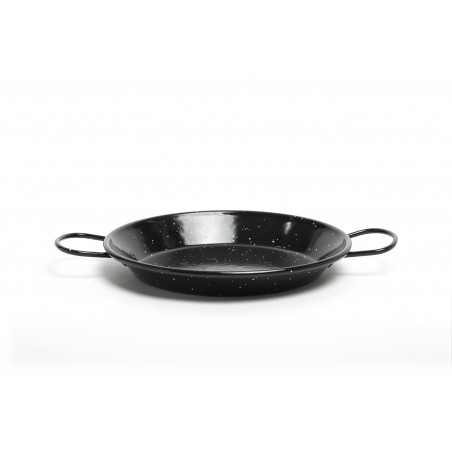 Paellera smaltata con due manici, varie misure