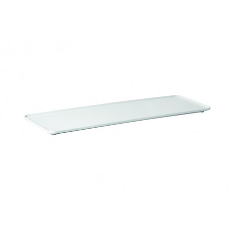 Vassoio bianco in melamina GN 2/4 cm 53x16x1,5