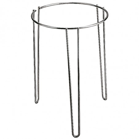 Paderno Supporto per cornetto cinese inox