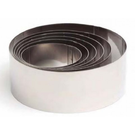 Comas Anello tondo in acciaio, varie misure