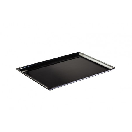 Vassoio melamina cm 25x17x2 nero Smart