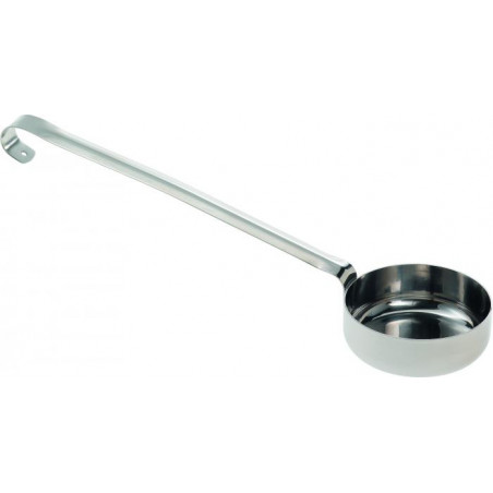 Gimetal - Mestolo Dosatore Inox Fondo Piatto