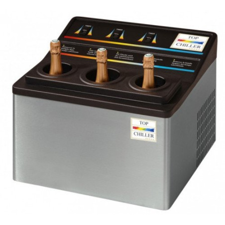 Abbattitore per Bottiglie Top Chiller Da Tavolo T3