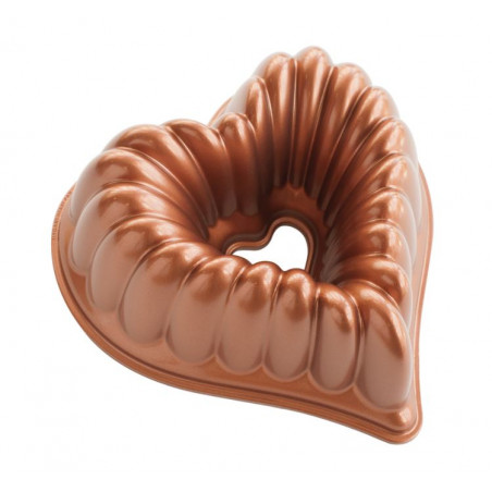 Stampo Bundt Elegant Heart Nordic Ware