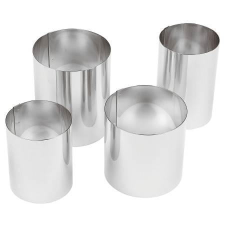 Paderno Anello per Torte Cm 9x11h Inox