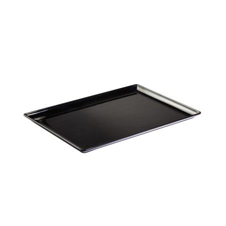 Tabletop Vassoio Melamina Cm 30x20x2 nero Smart