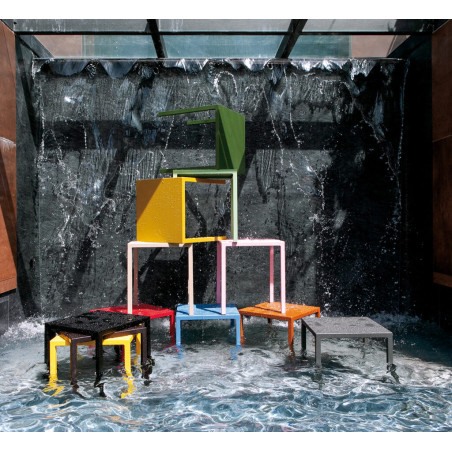 Vermobil Tavolo Quatris Cm 80x80 Corten