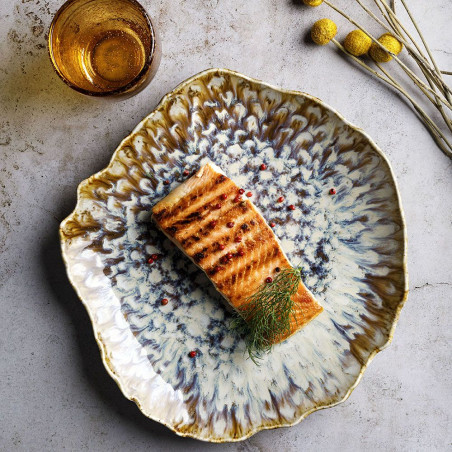 Tognana Piatto Piano Cm 29x28 Reef Marine