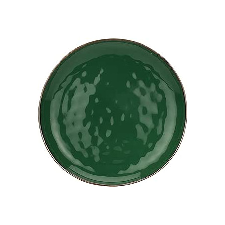 Rose & Tulipani Piatto Frutta Cm 20 Verde Bosco Concerto