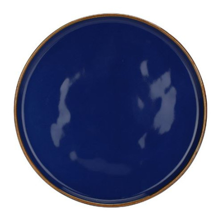 Rosa & Tulipani Piatto Teso Cm 21 Cobalto Glam Concerto