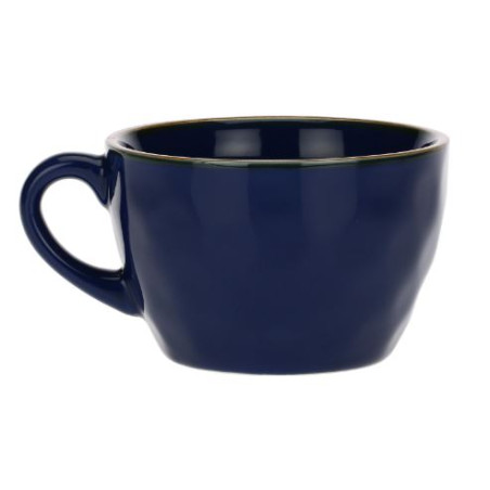 Rose & Tulipani Tazza Colazione Blu Cobalto Concerto