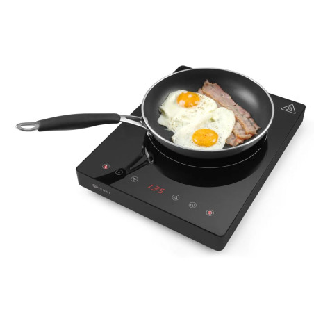 Hendi Piastra Induzione 2 Kw Kitchen Line Nera