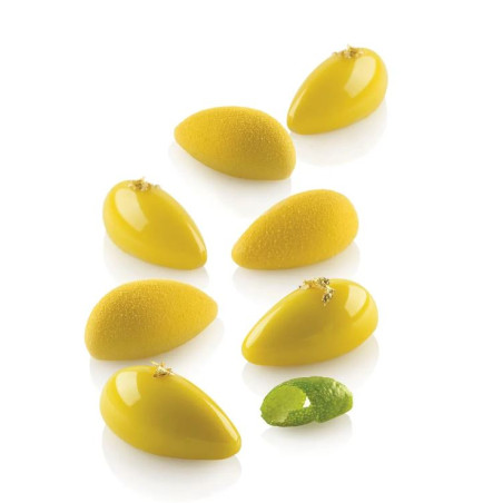 Silikomart Stampo In Silicone N 20 Quenelle Mini Cm 4,3x2,1x2H