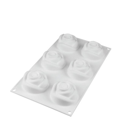 Silikomart Stampo In Silicone N.6 Rosa 145 - 7x5,5H Cm