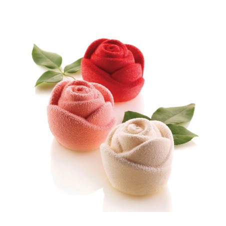 Silikomart Stampo In Silicone N.6 Rosa 145 - 7x5,5H Cm