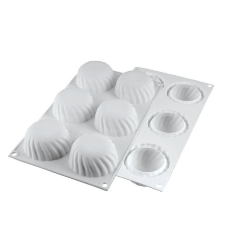 Silkomart Stampo In Silicone N.6 Samurai 110 -  7x3,5H Cm