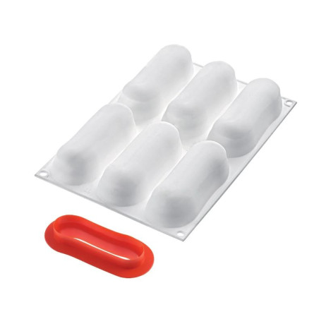 Silikomart Stampo In Silicone Eclair 140 - 12,9x4x3,5H Cm