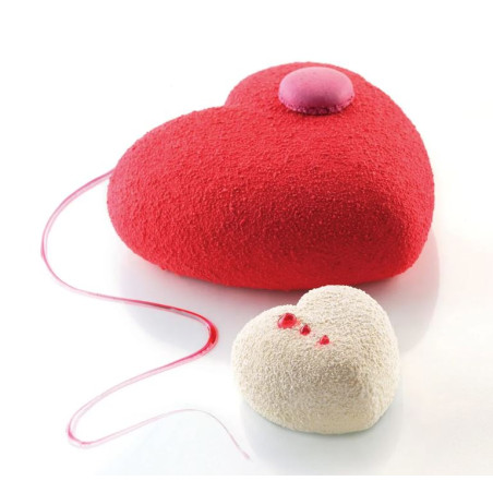 Silikomart Stampo In Silicone Amorini 100 - 6,3x6,5x3,9H Cm + Cutter