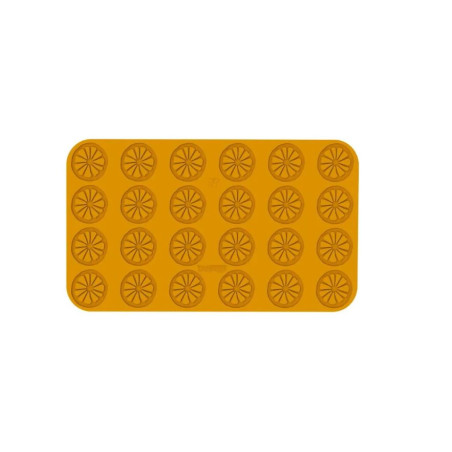 Silkomart Stampo Silicone Arancia e Limone 6 x 0,2 Cm