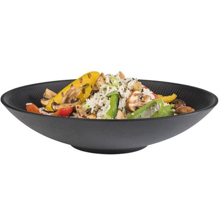 Bowl Nero Melamina 30x7H Cm