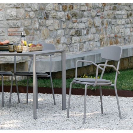 Vermobil Tavolo Fox 80x80 Bronzo