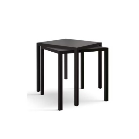 Vermobil Tavolo Quatris 70x70 Nero