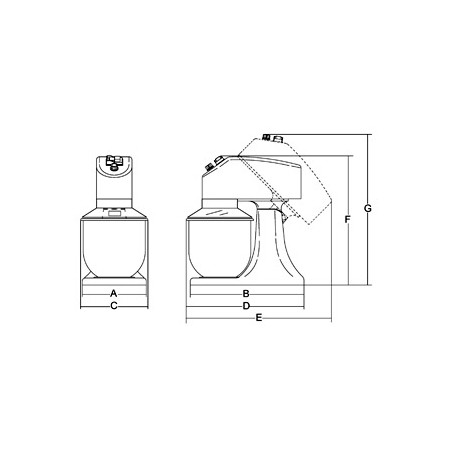 Sirman Impastatrice planetaria Plutone 7 Plus
