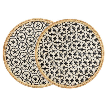 Le Coq Segnaposto Tersicore Bianco/nero Cm 36