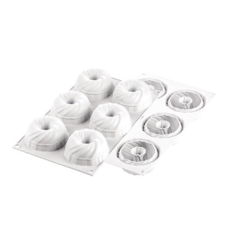 Silikomart Stampo Silicone Intreccio 105 ø75 x 35 H Mm