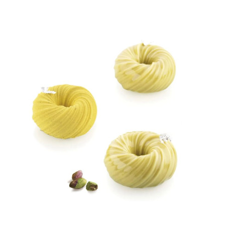 Silikomart Stampo Silicone Intreccio 105 ø75 x 35 H Mm