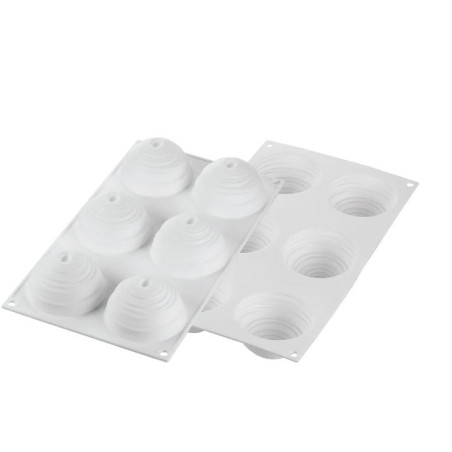 Silikomart Stampo In Silicone Montblanc 105 - ø74 H 42 Mm