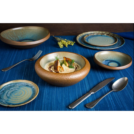 Bonna' Piatto Piano Cm 26 Lagoon Ocean