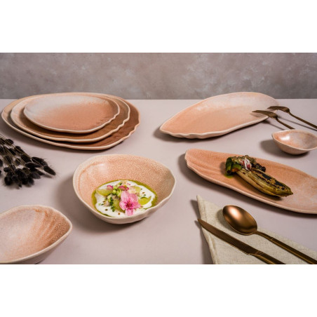 Bonna' Piatto Rettangolare Cm 31 Blush Tone