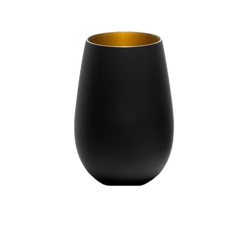 Bicchiere Elements Olympic Nero-oro Cl 46,5