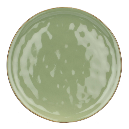 Piatto Pizza Concerto Cm 33 Verde Oliva Rose & Tulipani