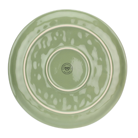 Piatto Pizza Concerto Cm 33 Verde Oliva Rose & Tulipani