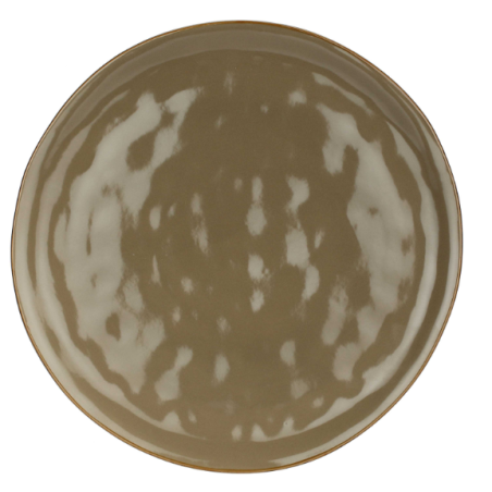 Piatto Pizza Concerto Cm 33 Grigio Tortora Rose & Tulipani