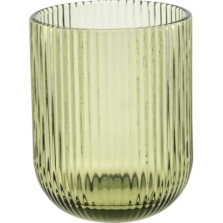 Bicchiere Acqua Twisty Verde Cl 26