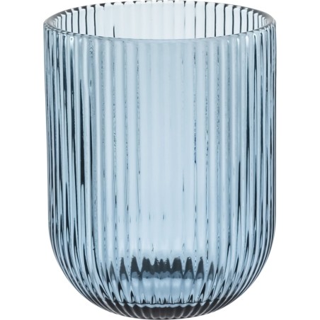 Bicchiere Acqua Twisty Blu Cl 26
