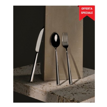 Servizio 156 pezzi posate Lotus Comas in Acciaio Inox