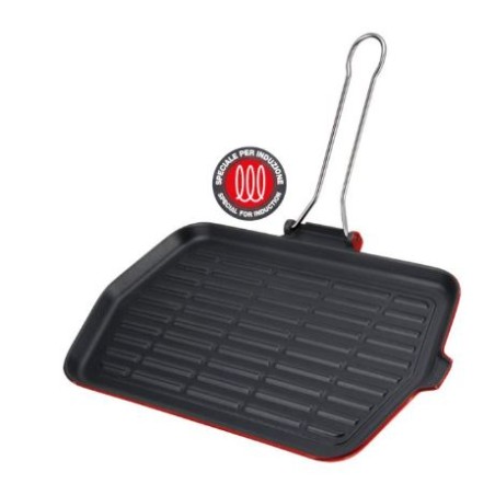 Bistecchiera Dietella Ilsa Rettangolare per Induzione Cm 36x23