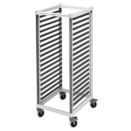 Carrello Portateglie e Bacinelle 18 Teglie Gn 2/1 Cambro