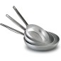 Set Professionale Pentole Agnelli di 10 padelle svasate alte in alluminio