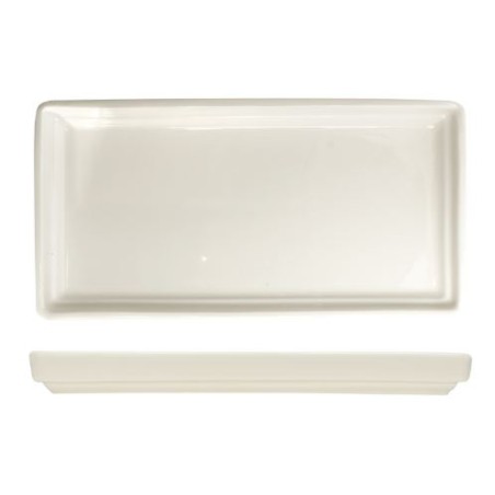 Piattino Rettangolare Cm 20,3x10,3 B. B. White