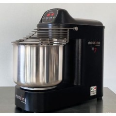 Impastatrice a Spirale Mecnosud Massima M7 Nera - 10 litri, professionale