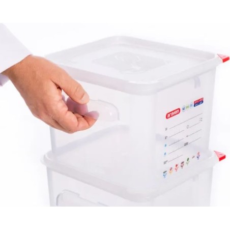 Contenitore Quadrato Con Coperchio Polipropilene Lt 8 Araven