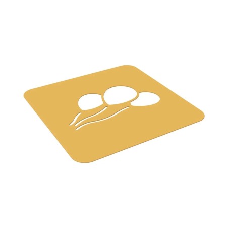 Stencil Palloncino Set 2 Pz Silikomart
